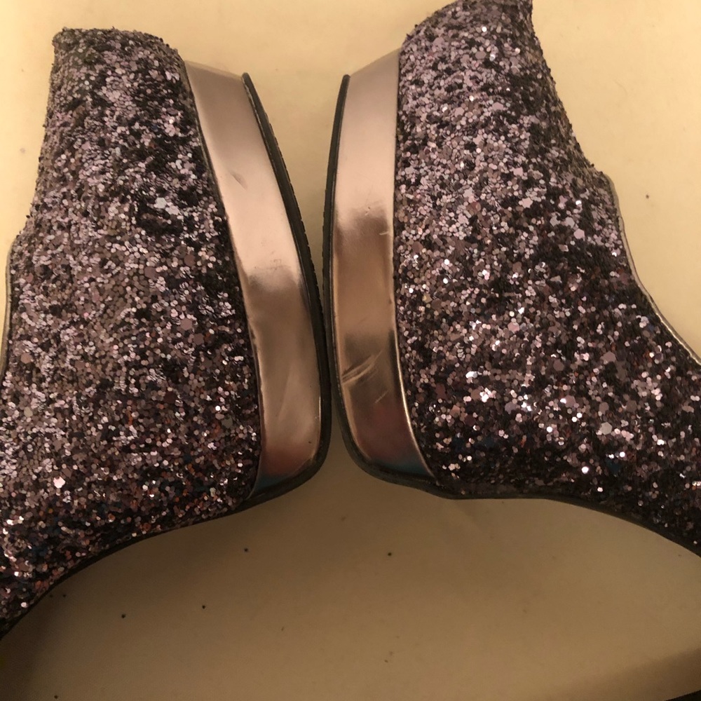 Mossimo Pewter Sparkle Heel - Picture 6 of 7